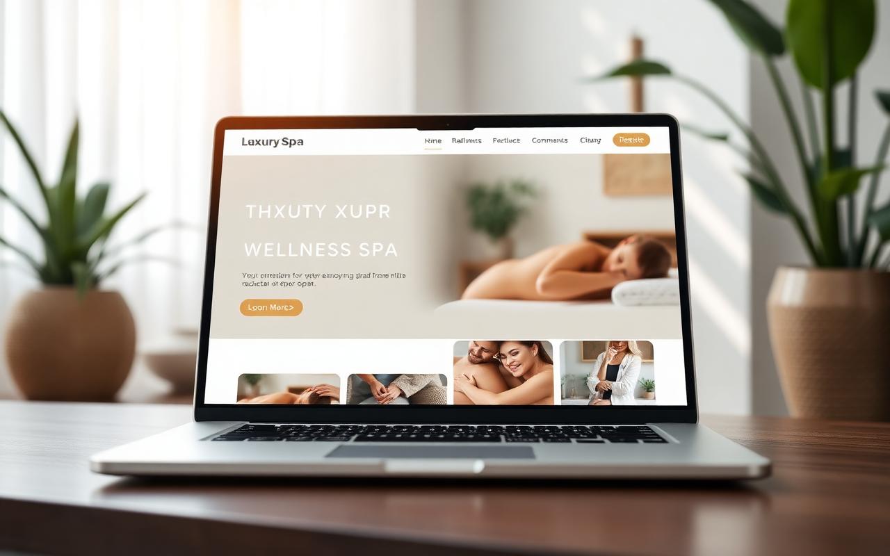 Aurelia Spa wellness retreat website